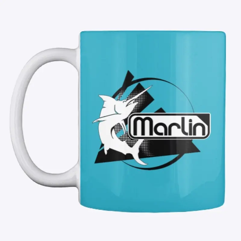 Marlin Halftone Logo